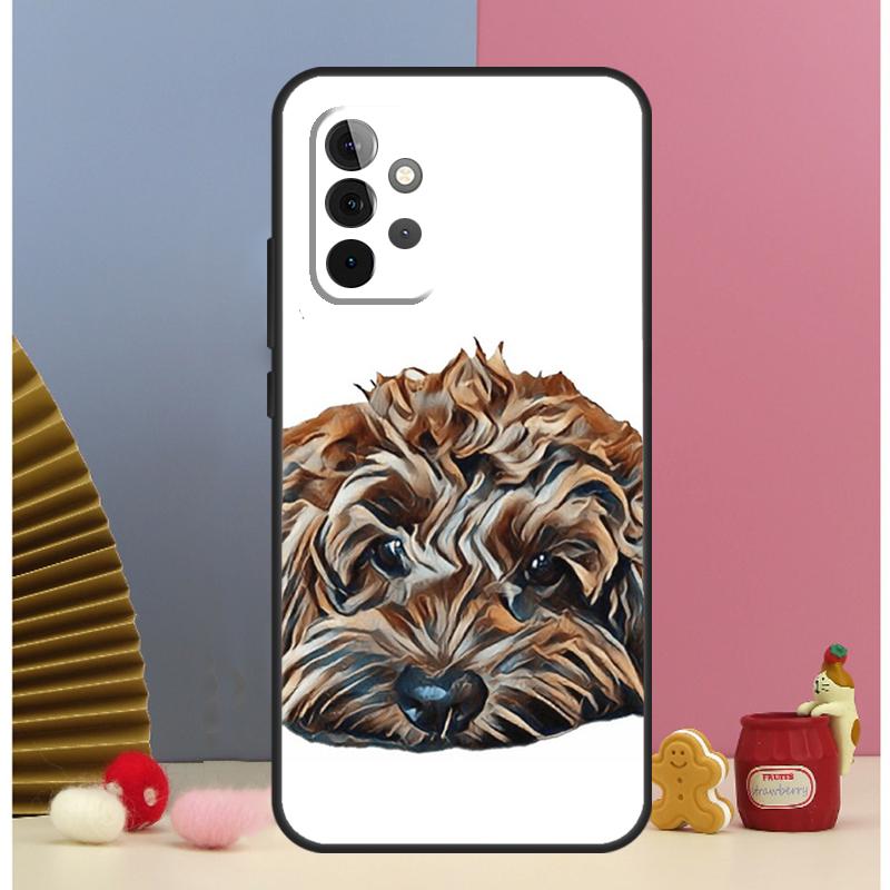 

Brown Cockapoo Case For Samsung Galaxy A16 A26 A36 A56 A15 A17 A55 A35 A32 A52 A13 A33 A53 A14 A34 A54 A06 Samsung A17