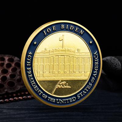 Gedenkmünzen-Souvenirs zum 46. Präsidenten der Vereinigten Staaten Joe Biden