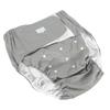 Adult Diaper Adjustable Washable Elderly Diaper Reusable Incontinence Nappy Pants501 Gray