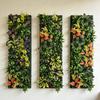 Flower Artificial Eucalyptus Carpet UV Protection Artificial Fern Grass  Privacy Screen