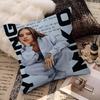 Singer YYoung Miko Cushion Cover Polyester Sofa Cushions Decorative Throw Pillows Home Decoration Pillowcover