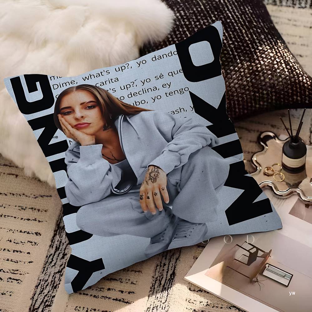 Singer YYoung Miko Cushion Cover Polyester Sofa Cushions Decorative Throw Pillows Home Decoration Pillowcover
