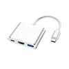 Type-c HUB USB C To HDMI-Compatible Splitter USB-C 3 IN 1 4K HDMI USB 3.0 PD Fast Charging Smart Adapter For MacBook Dell