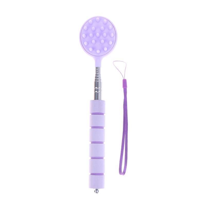 Extendable Cactus Back Scratcher With 2 Size Spikes Foam Handle One-Hand Itch Stick For Men & Women Portable Point Massage Stick