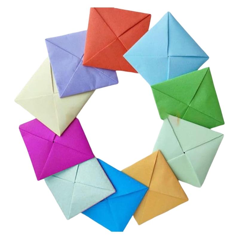 

Traditional Korean Ddakji Game Toy For Social Enthusiasts 10/20pcs Colorful Cardboard Set For Various Party Gathering