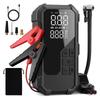 1500A Emergency Jump Starter Power Pack Built In 150PSI Air Compressor Vehicle Battery Booster for Cars & Motorcycles