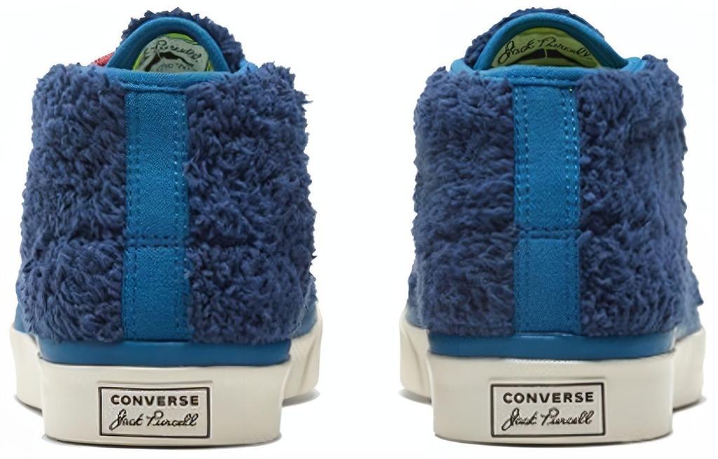 Jack Purcell Converse Mid 'Retro Sherpa - Navy Lemon' 169790C