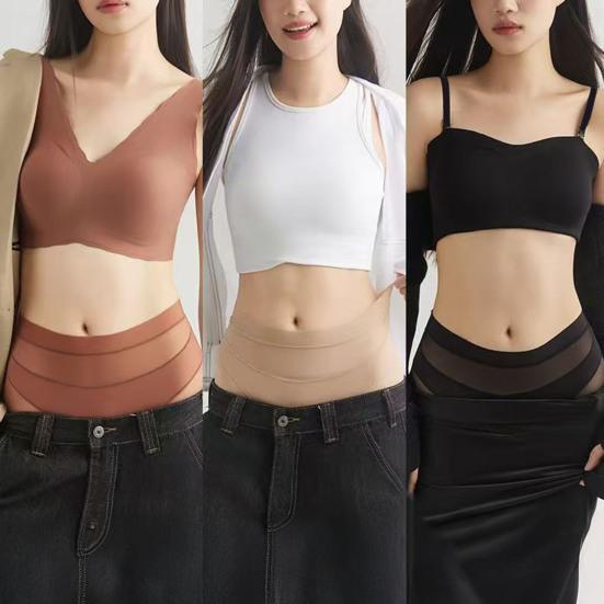 Women's High Waisted Underwear Seamless Shapewear Tummy Control Panties Full Coverage Stretch Body Shaper Briefs
