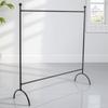 Elegant Miniature Clothing Rack for Dollhouse Use Heavy Duty Iron Construction Ideal Dollhouse Furniture Mini Hanger Stand