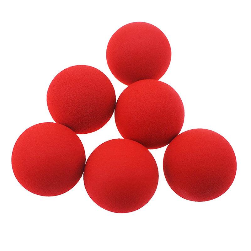 

Kids Childrens 6/20PCS Soft Sponge Magic Balls Street Magic Trick Props for Beginners Adults Easy to Learn Funny Magic Show Toy Party Gift Present