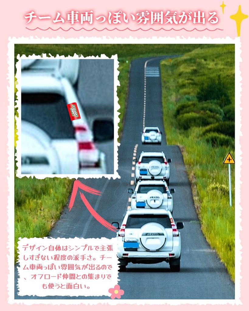 A presence that attracts 200% of attention. SYAKAORI Car Sticker, Interesting, Outstanding, Original Design,