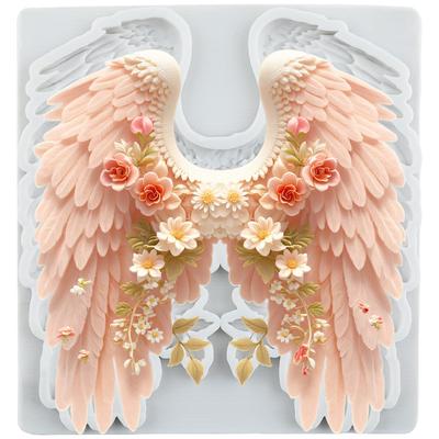 Angel Wings Silicone Molds Wings Fondant Mold Cake Decorating Tools Cupcake Topper Candy Chocolate Gumpaste Mold