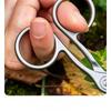 1Pcs Nail Cutter Scissors Professional Pedicure Fingernail Toenail Clipper Eyebrows Eyelash Multi-Purpose Curved Blade Manicure