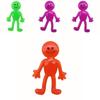 Tpr Smiley Face Doll Toy Stretchable And Stress-relieving Figure For Children Teens And Adults