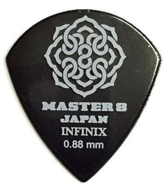 Von MASTER8 JAPAN INFINIX JAZZ III XL Gitarrenplektrum [Set 20] 0,88mm [IF-JZ088]