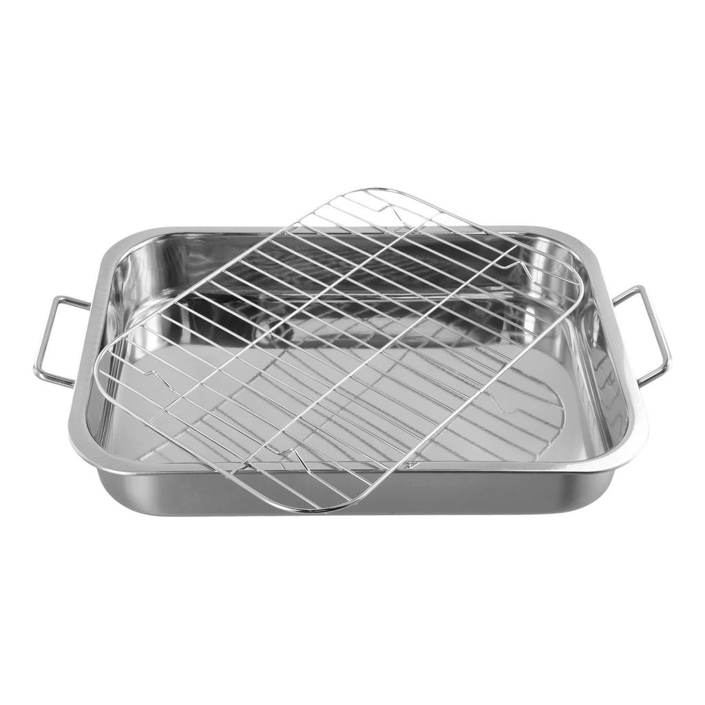 Roasting Tray Grill Rack Baking Supplies Oven Accessory Replacement Tray