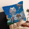 Babaite Inoue Toro CUTE Cat Personalized Picture Text Home Decorative Pillows Household Gifts 45x45cm