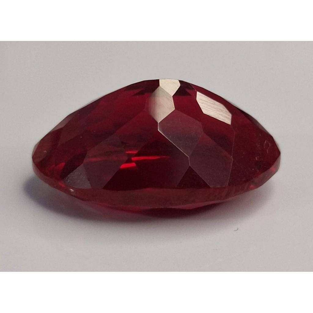 Oval Cut Natural Red Ruby Mozambique 15-17 Ct Fabulous Certified Loose Gemstone