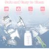 Electric Breast Pump, Hands Free Breast Pump 3 Modes 9 Levels, Double Wearable Breastfeeding Pump with Breastmilk Storage Bags & Pacifier Brush,
