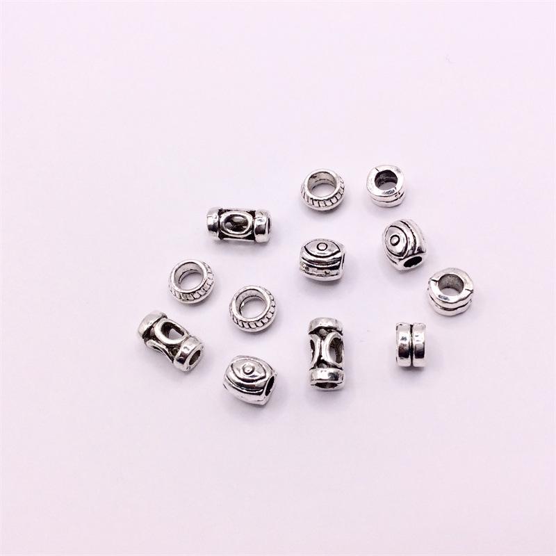Tibetan Silver Beaded Spacer Beads for DIY Jewelry: Bracelet, Necklace, Hand String Accessories