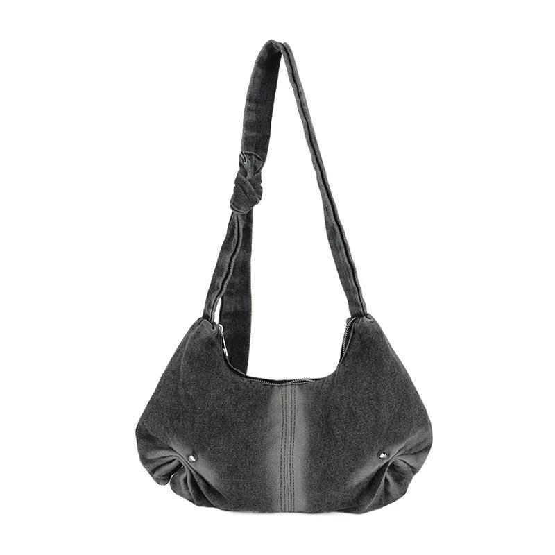 

Свободная модная женская сумка большой вместимости, новая плиссированная сумка через плечо, летняя универсальная сумка-облако