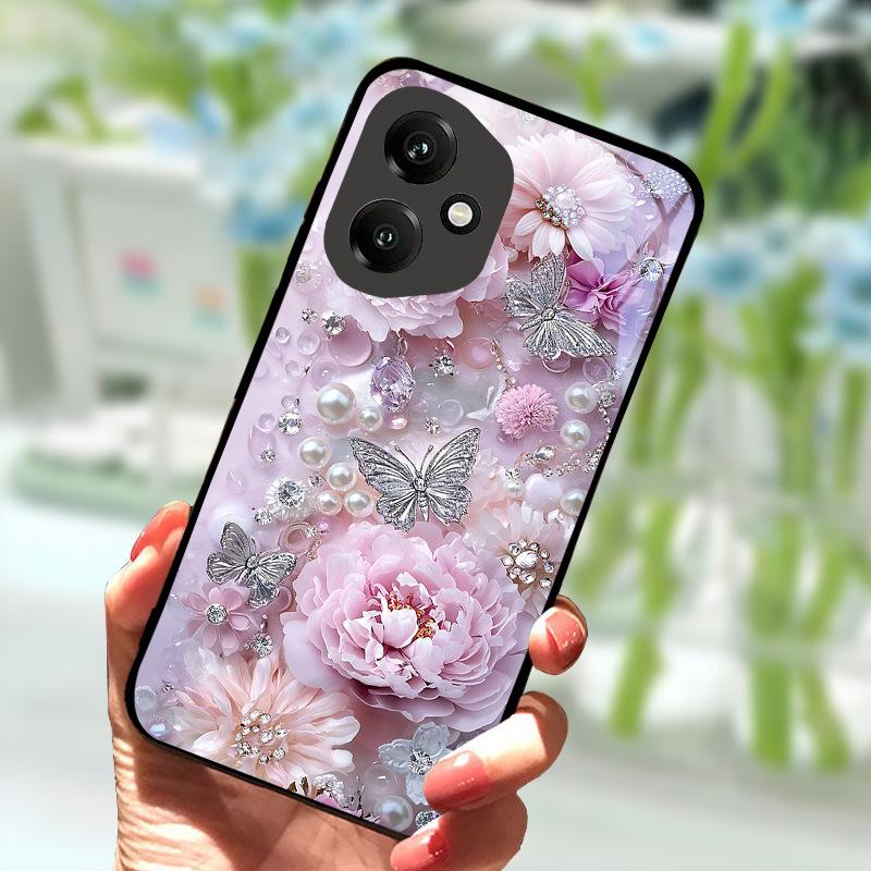 Pro Huawei Honor 400 Pro Pouzdro Tvrzené Sklo Ochranný Zadní Kryt Pouzdro Pro Honor400 400Pro Kryt Telefonu Nárazuvzdorný Nárazník Fundas