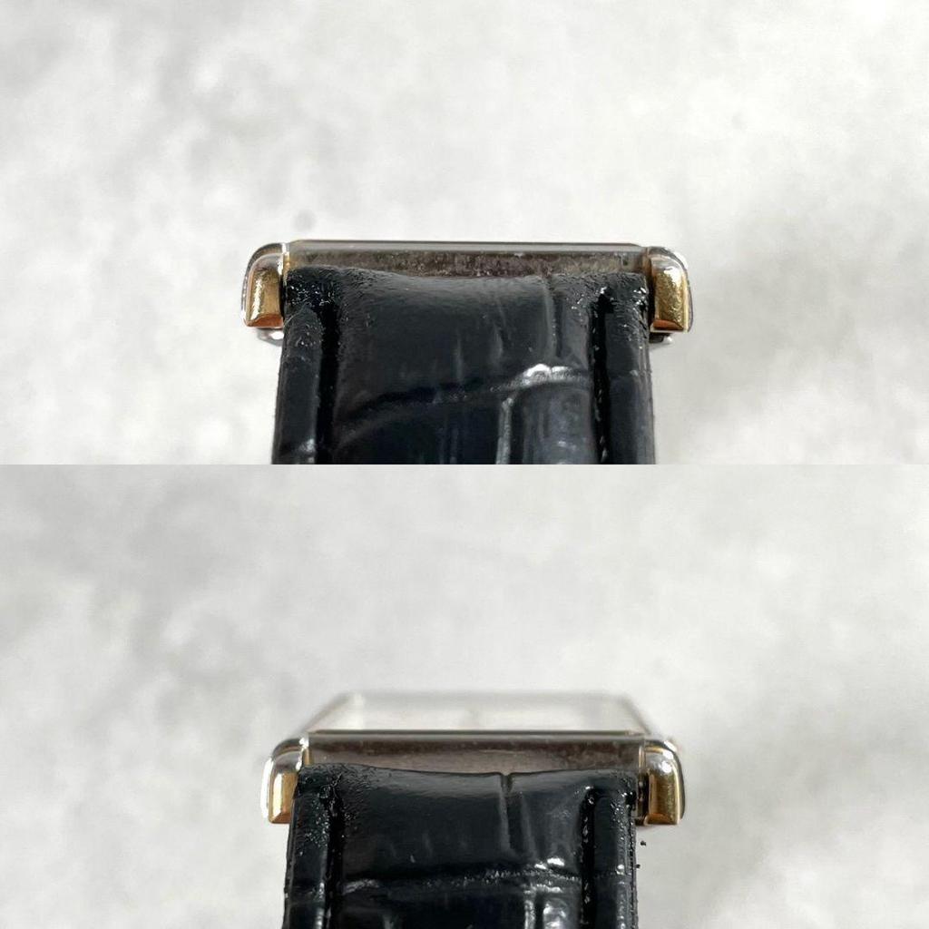 Used [In Operation] SEIKO TANK Seiko Tank Roman Combi Square
