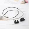 Metal Waist Chain Accessories Women'S Chain Belt Decoration Matching Skirt Dress Mini Bag