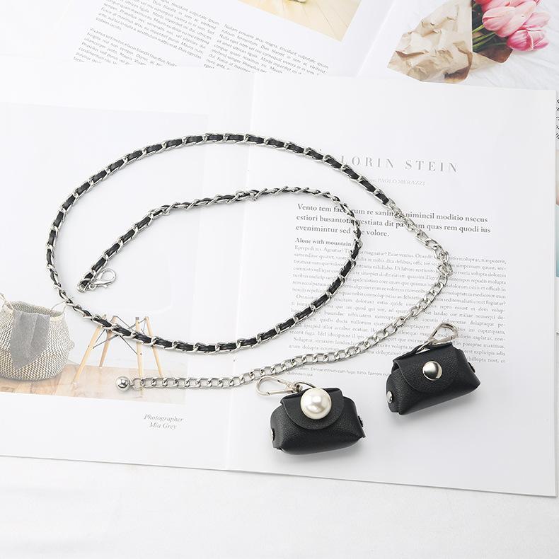Metal Waist Chain Accessories Women'S Chain Belt Decoration Matching Skirt Dress Mini Bag