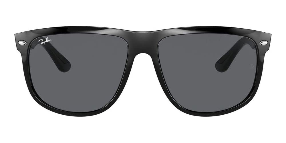 Ray-Ban BOYFRIEND RB4147 601/87 Sunglasses (Polished Black / Dark Grey) - Authentic Global Edition
