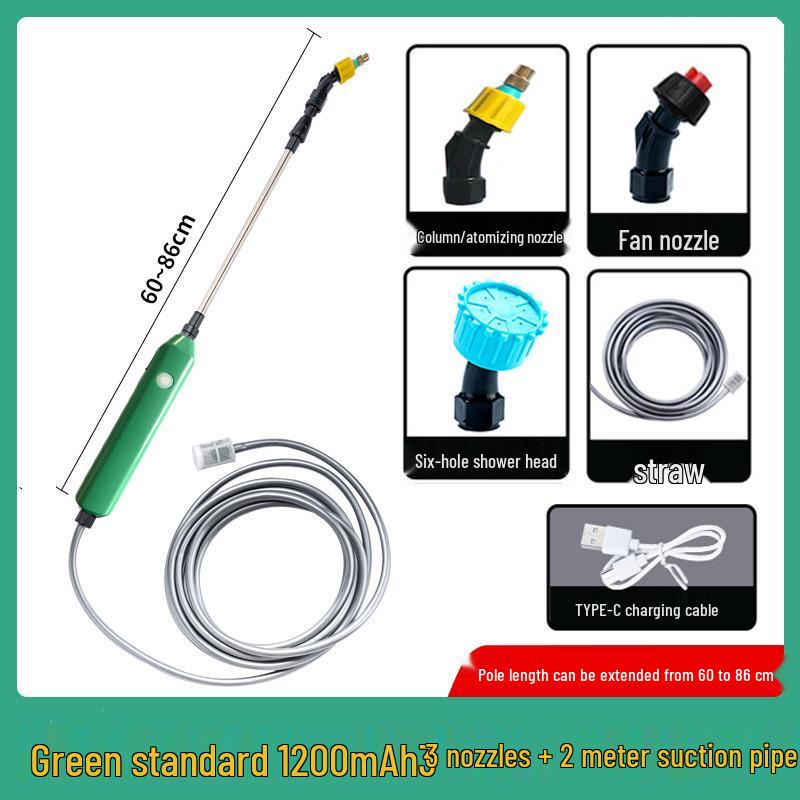 

Electric 3 Nozzle Agricultural & Pesticide Sprayer: Ideal for Disinfection & Household Watering