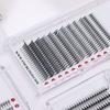 New Style Dramatic Customized Logo Individual Lashes Premade Anime Lashes Eyelash Extension Tray