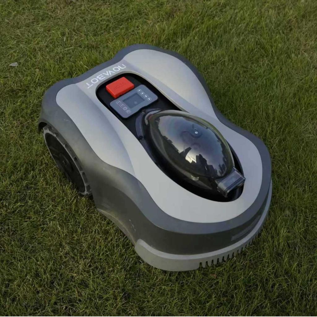 Electric Remote Control Self-Propelled Lawn Mower for Home Gardens