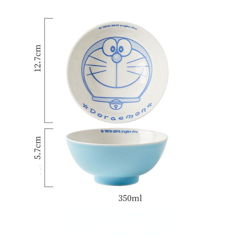 1pc 5 Inch Japanese Style Cartoon Cat Ceramic Bowl Home Cute Children's Dinnerware Kitchen Small Tableware