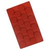 DIY Square Love Waffle Making Tool, Practical Chocolate Mold, Creative Baking Accessories, 18 Waffle Silicone Mold