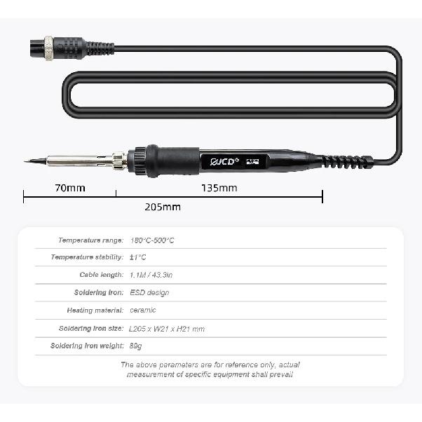 JCD 8898 750W Soldering Station 2 in 1 LCD Digital display Rework Welding Station Kit Soldering Iron Hot Air Repair Solder tools