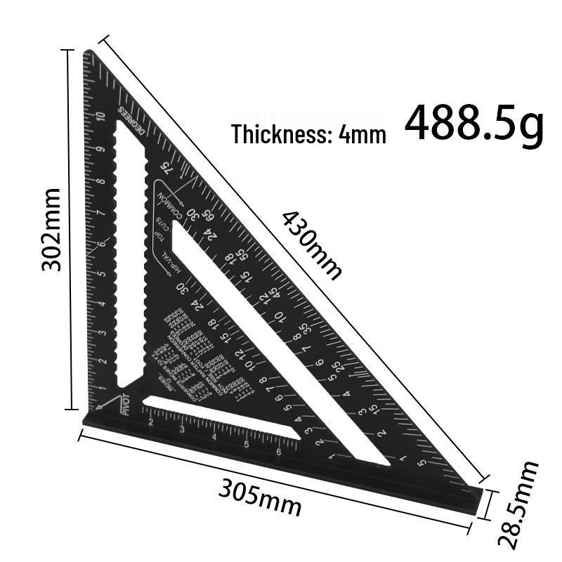 Industrial High-Precision Vernier Caliper Measuring Tool, Small Household 150-300mm