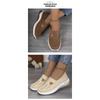 Women's Oversized Casual Shoes, Fly Woven Breathable Shoes, Women's Lightweight and Comfortable Mesh Shoes, Soft Soled Shallow Single Shoes