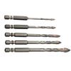 High Speed Eccentric Drill Bit Set for Glass Tiles 5pcs Tungsten Steel Alloy