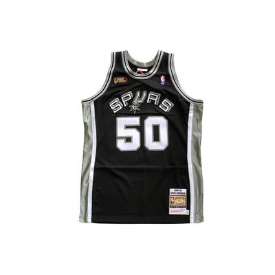 Mitchell & Ness X NBA San Antonio Spurs 1998-99 Jerseys 'David Robinson 50' Men's AJY4CP19170-SASBLCK98DRB