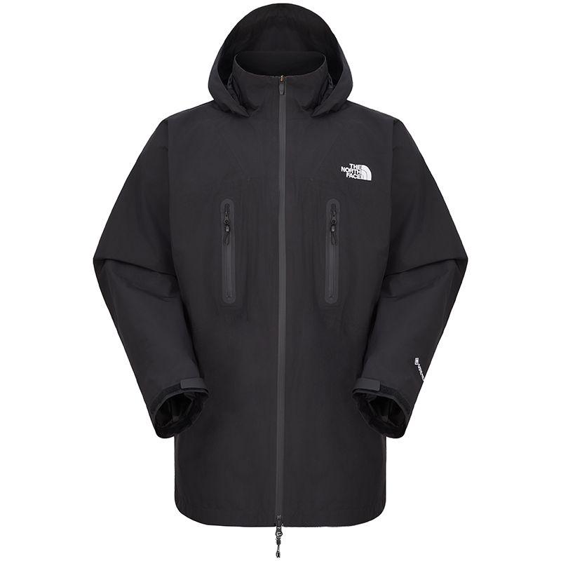 THE NORTH FACE Urban Exploration SS25 Waterproof, Windproof, And Breathable Windbreaker Jacket Men's Cosmic Black NF0A8CJD-JK3