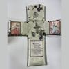 Handmade Pocket Oratory Portable Christian Prayer Cloth Bag With Cross Travel Devotional Kit For Spiritual Protection Faith