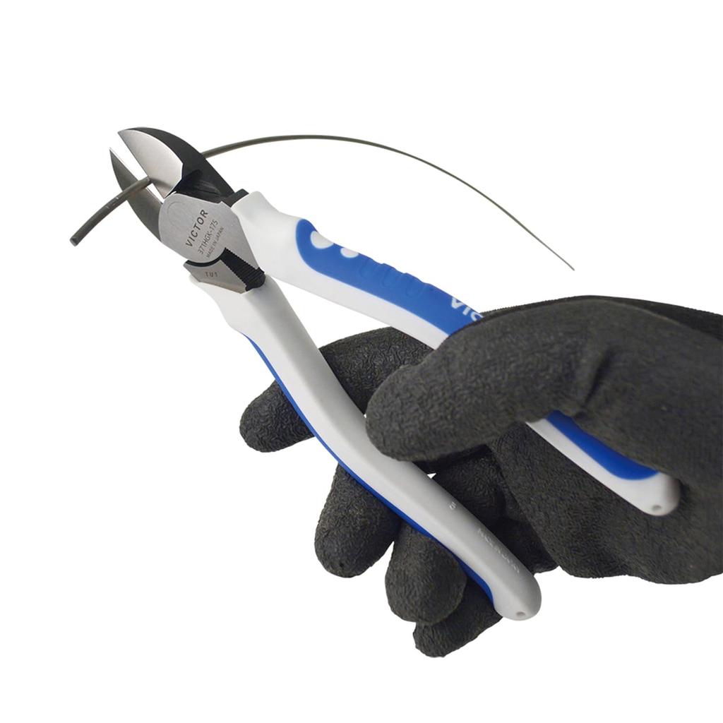 Fujiya Eccentric Electrician's Nippers, Thin Blade, No Crimp, 371HGK-175 (VICTOR)