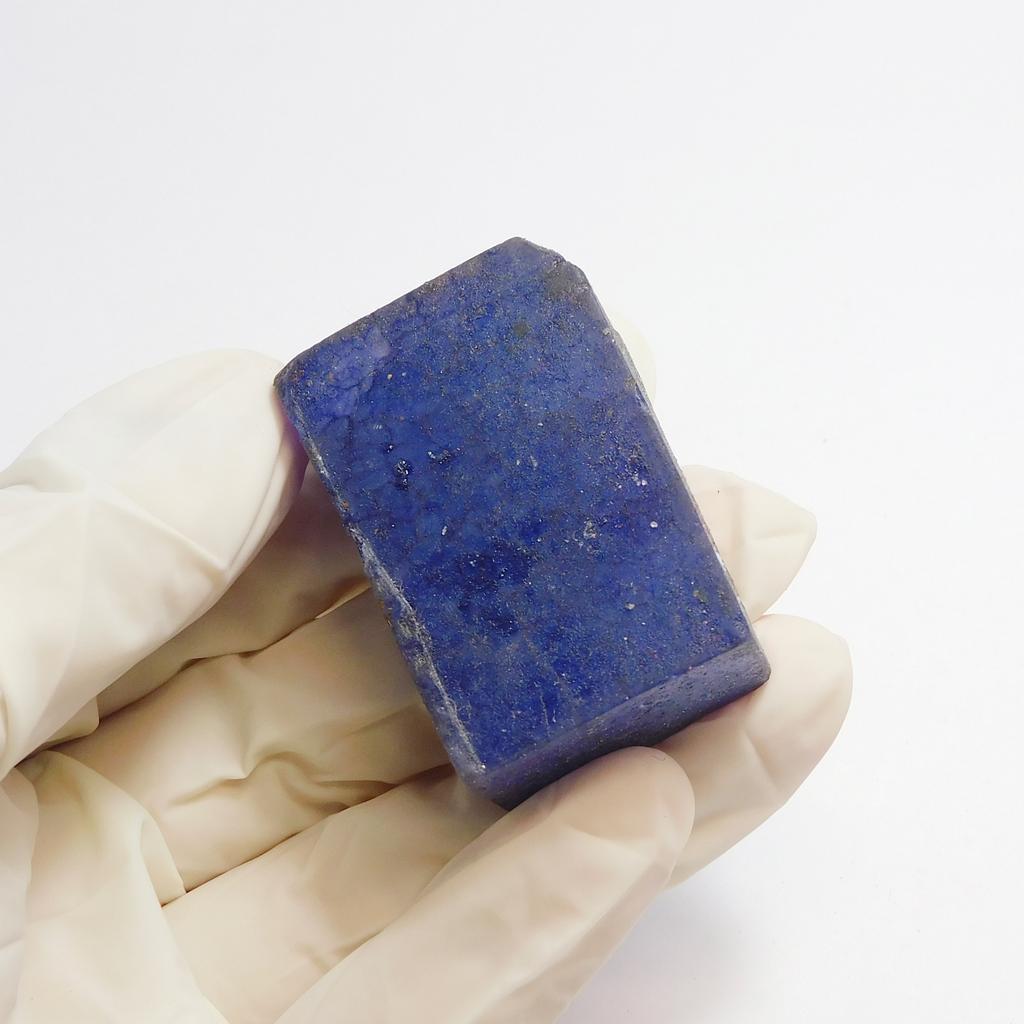 49.45 Ct Uncut Natural Blue Tanzanite Rough CERTIFIED Excellent Loose Gemstone