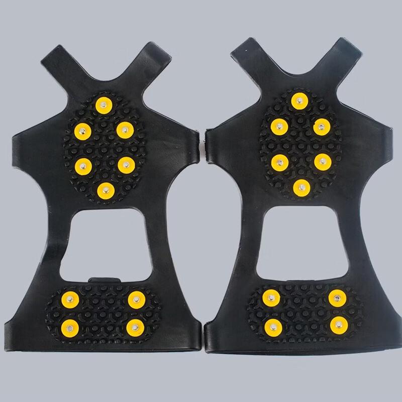 ML 10-зубые противоскользящие альпинистские кошки для улицы