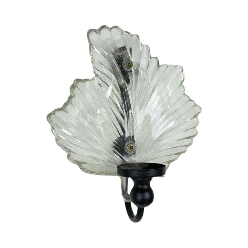 

Креативная стеклянная подставка, настенный подсвечник, настенный держатель для дома, железный крючок