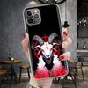 Satanic Goat Satan Devil Soft Phone Case For IPhone 11 17 Air 16E 16 Pro Max 15 + 14 Plus 13 Mini 12 Apple 7 SE 8 Fundas Coque 1