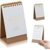 Mini Desk Calendar 2025.7-2026.12 Small Desktop Calendar 2025-2026 Standing Flip Calendars Small Desk Calendars 2025-2026 for Home or Office New Year