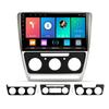 Radio auto Android wireless Carplay pentru Skoda Octavia 2007-2014 Player video multimedia pentru mașină Navigație GPS WIFI Android 2 Din 2+32GB
