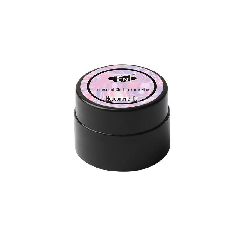 FN Trendy Japanese UV Gel Nail Polish - Creative Colorful Shell Pearlescent Texture Manicure.